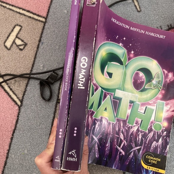 Lot Of 2. Go Math!: Student Practice Book & Text Book Grade 3 - Paperback - Picture 4 of 9